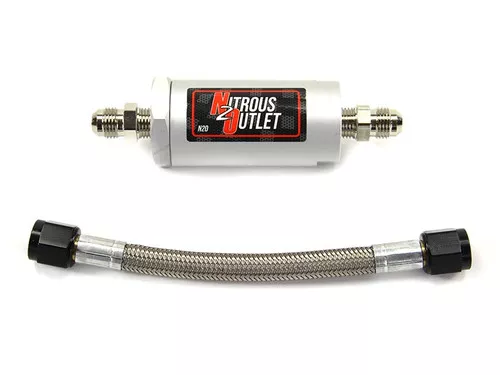 Nitrous Outlet 00-65001 Nitrous Oxide System Filter - 6AN - 40 Micron