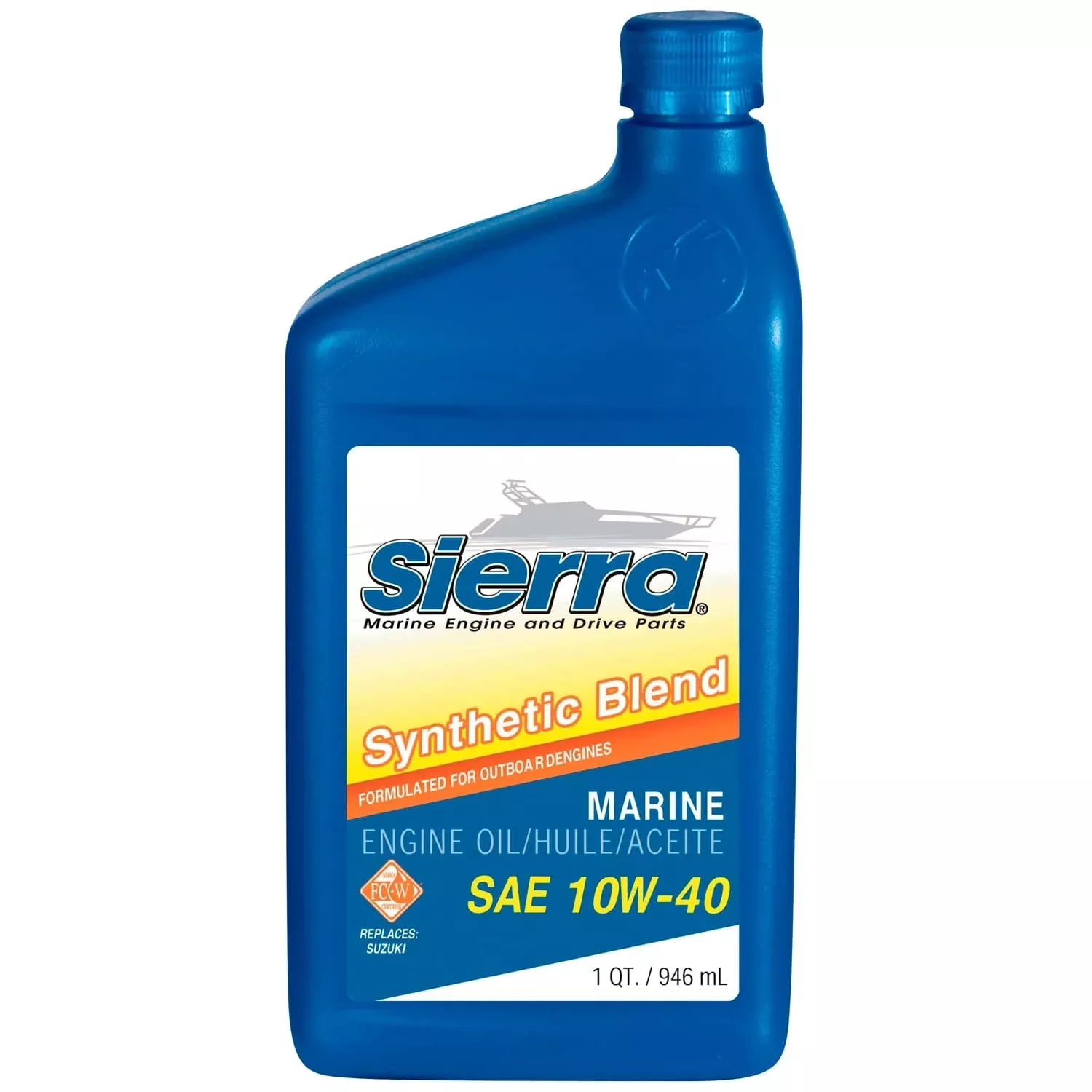 Oil 10W40 Fcw Semi Syn Quart @12