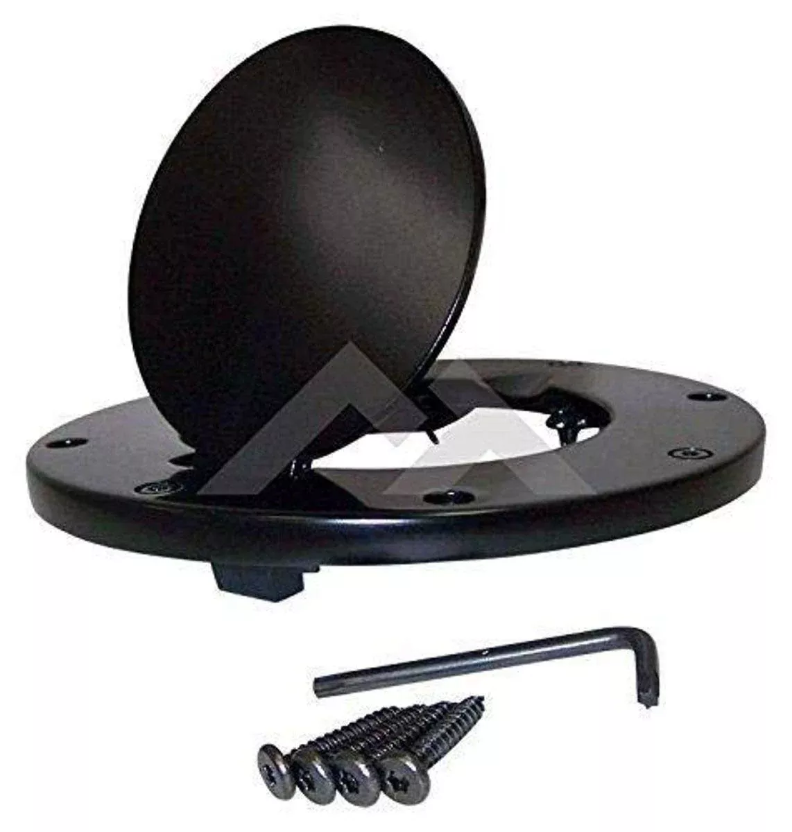 One New Fuel Door (Non-Locking; Black) – Crown# Rt26037
