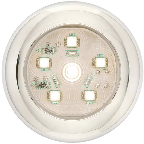 Optronics Led Round Utility; 6 Diode; Clear; UCL60CBP