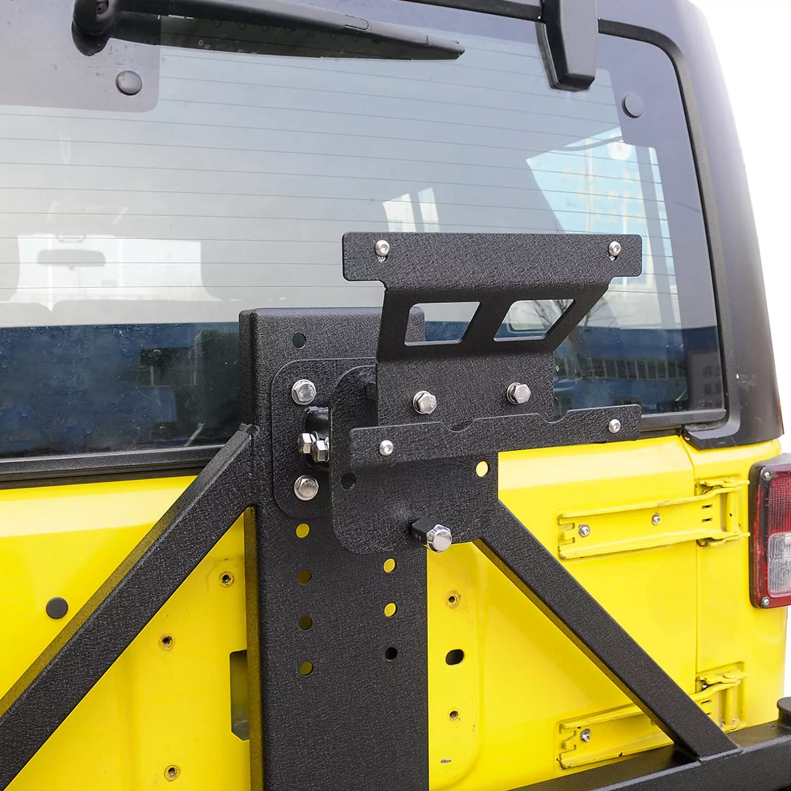 Paramount License Plate Bracket On Tire Carrier 51-8420 18-19 Jl