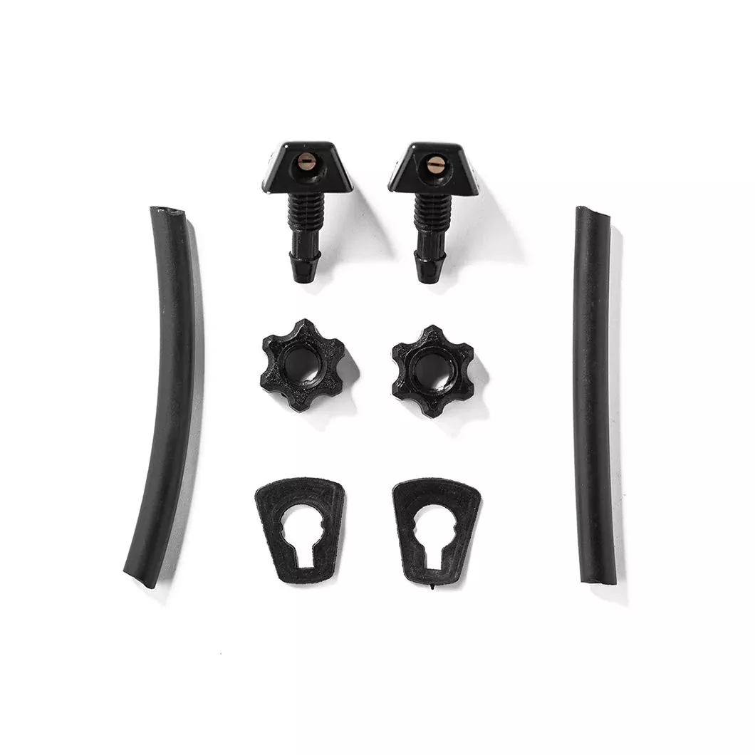Perfect Replacement Car Suv Pickup Truck Washer Nozzle, Universal Windshield Washer Nozzle Kit, Screw-On Style Nozzles Jet Adjustable Windshield Washer Nozzle Kit Replace 47137