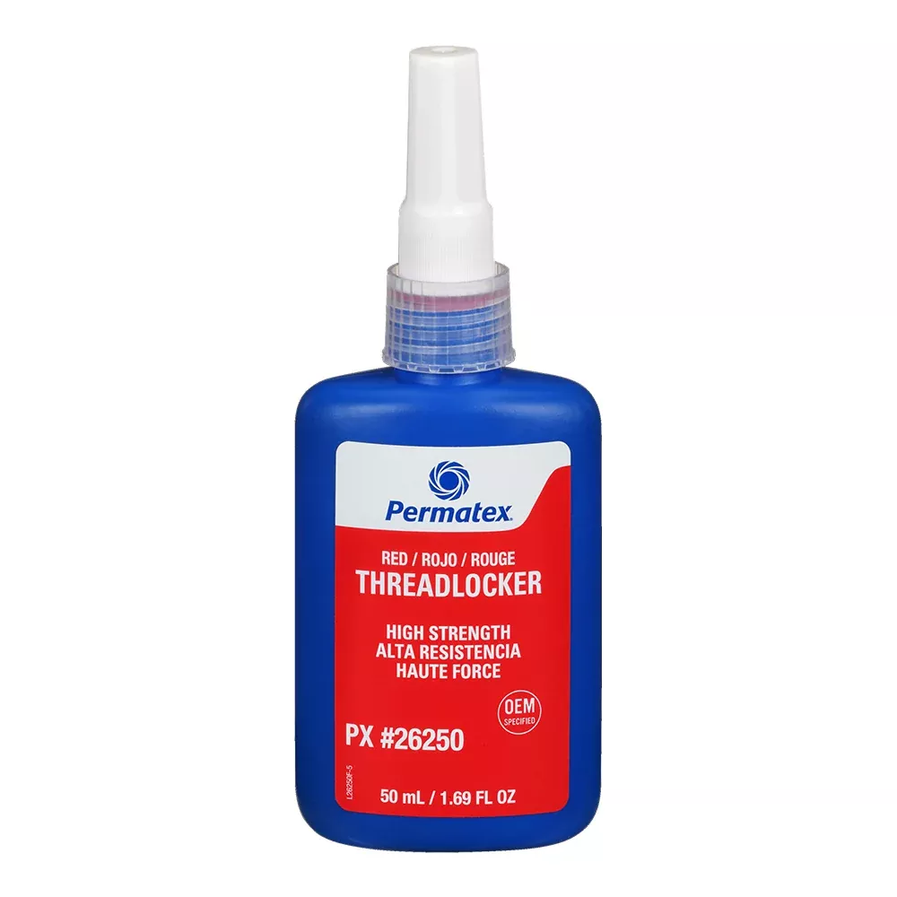 PERMATEX Permanent Strength Thread Locker Red 50ml Tube PX26250