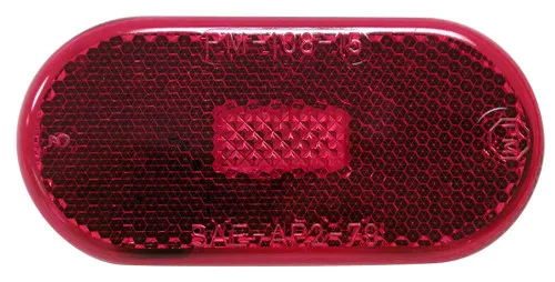 Peterson Mfg Oval Clearance Light Red V128R