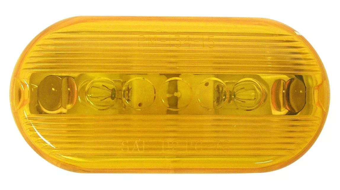 Pm V135A Amber Oval Clearance Light