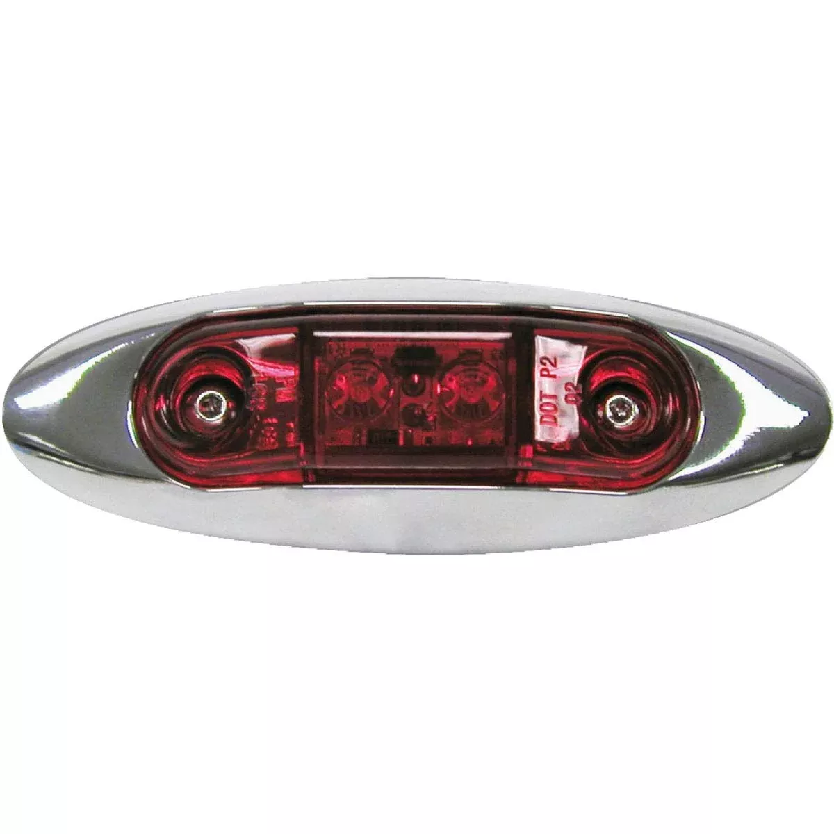 Pm V168Xr Red Slim Line Clearance & Side Marker Lights Kit