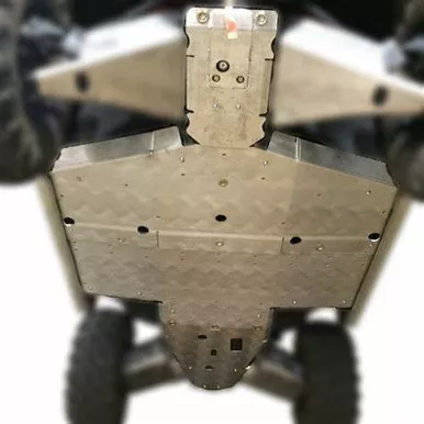 Polaris General 1000 Alloy Central Skid Plate by Rival Powersports