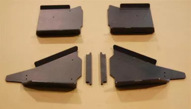 Polaris General 1000 iMpact A-arm Guards Front & Rear by Trail Armor