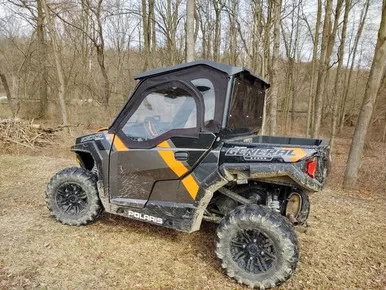 Polaris General 1000 Upper Doors by SideXSide Enclosures