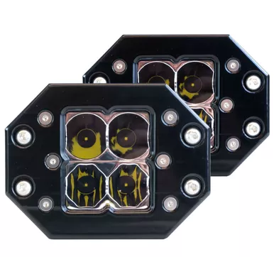 Polaris General 6 Series Quattro Flush Mount Light by Heretic Studio