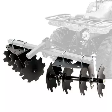 Polaris General Disc Harrow Implement by Black Boar ATV
