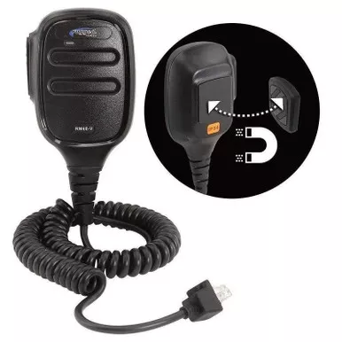 Polaris General Hand Mic for Mobile Radios with Scosche MagicMount™ by Rugged Radios