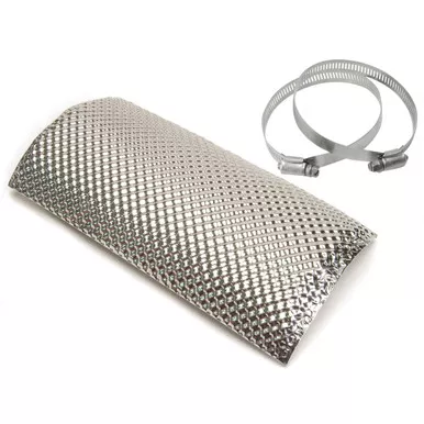 Polaris General Stainless Steel Pipe Shield - 4-1/2" x 8-1/2" by Design Engineering