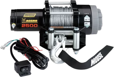 Polaris General Winch 2500LB With Wire Rope MSE by Moose