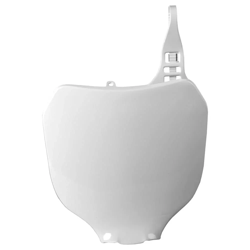 Polisport Front Number Plate White For Yamaha Yz250F 2001-2005