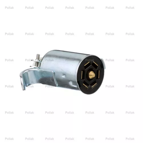 Pollak 7-wayRv Connector Metal 12-702E