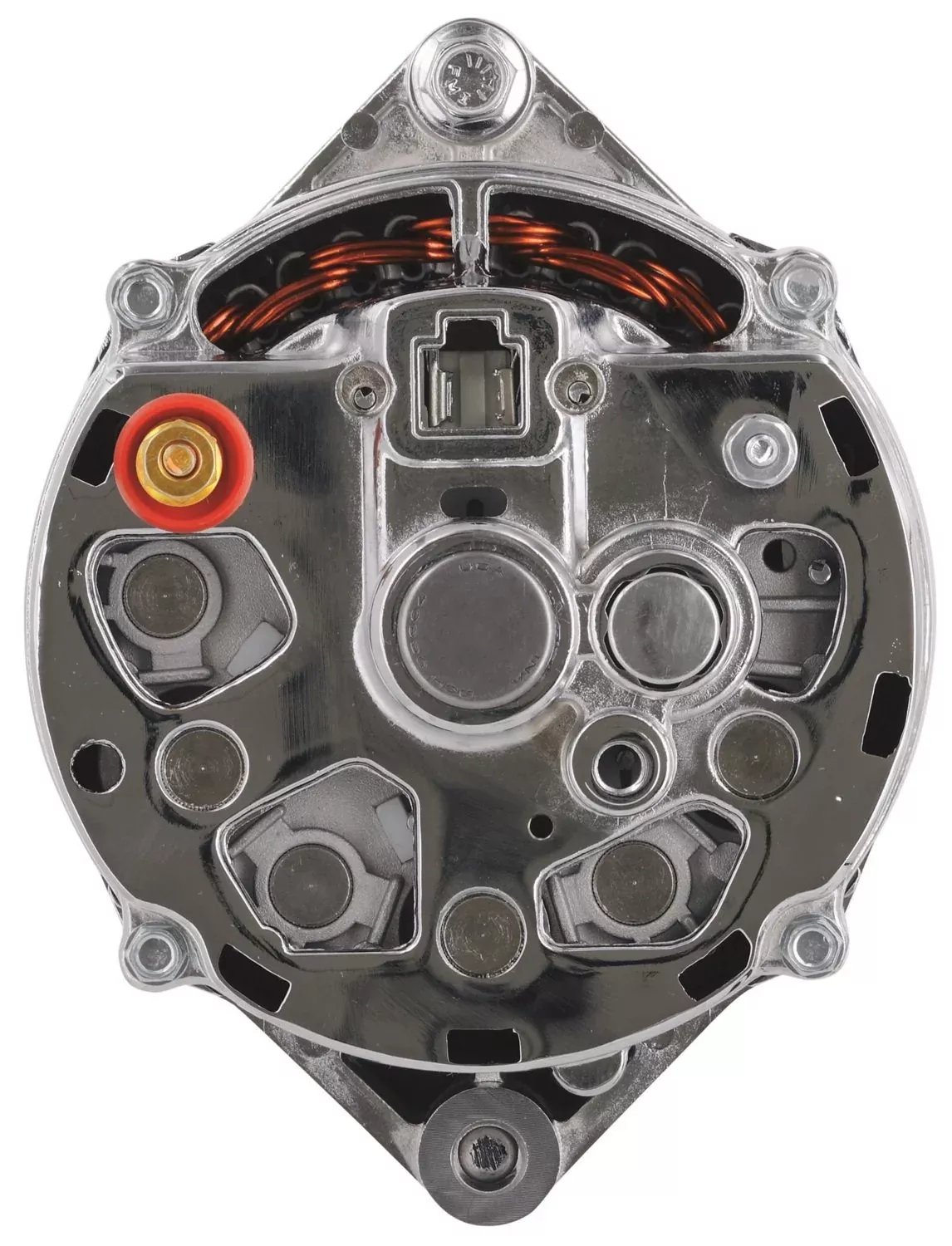POWERMASTER 17102 Alt GM 10DN 100A Chrome Pulley Alternator – Ext Regulated