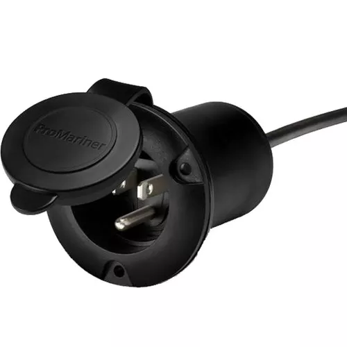 Pro Mariner Universal Ac Bcplug Holder - Black 51300