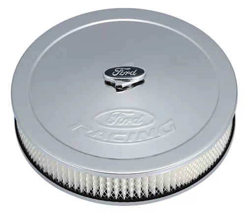 Proform 302-350 Ford Racing Chrome Air Cleaner Kit - 13" Diameter - 2.63" Filter