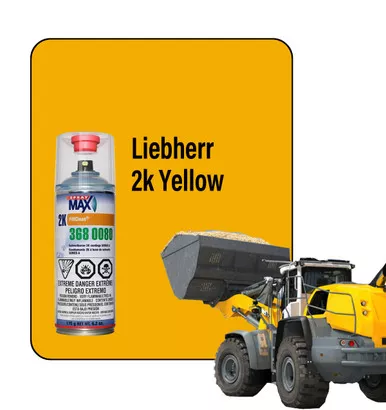 ProTouch Liebherr Yellow 2K Touch Up Paint Spray - TB550 (3680080)