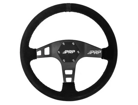 PRP Flat Suede Steering Wheel