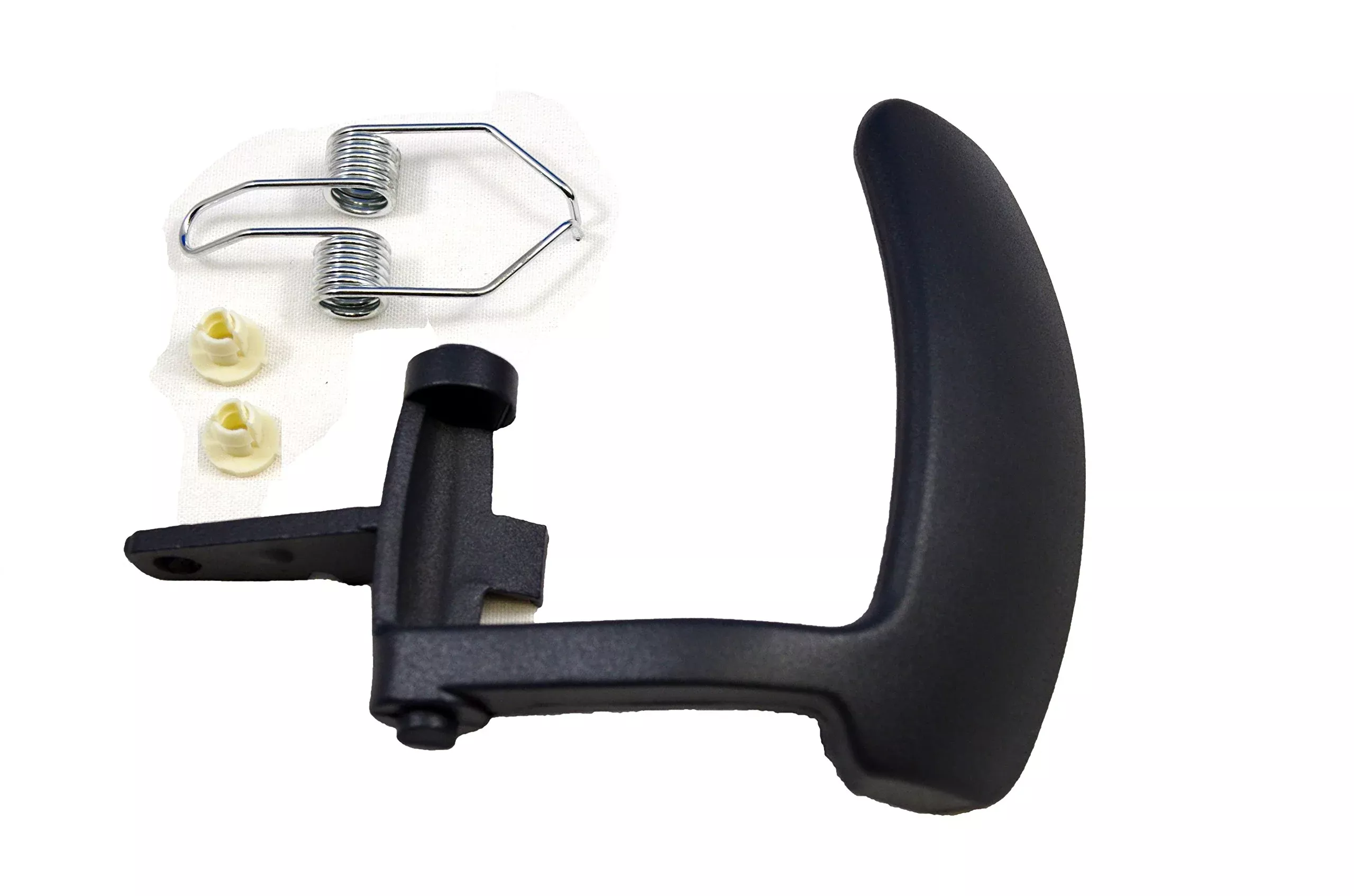 Pt Auto Warehouse Gm-2576G-1Lh - Inside Interior Inner Door Handle Lever Only, Dark Gray - Driver Side