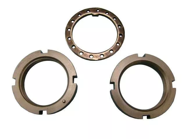QA4727U Good Used 4 Slot Front Spindle Nut Kit