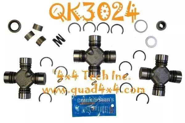 QK3020 Custom 4×4 CV Shaft Rebuild Kit with 7260 U-Joints for 1975-1993 Dodge