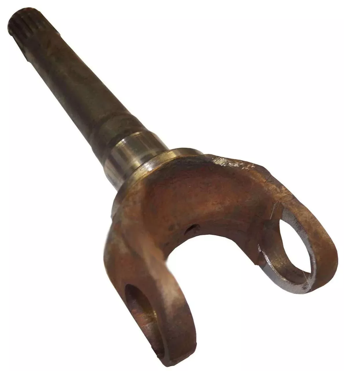 QU40660U Used Early Outer Axle Shaft with 2 Snap Ring Grooves