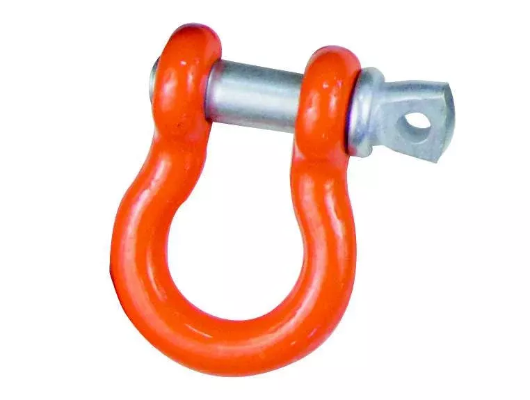 QU56099 Mile Marker 3/4″ Orange Powder Coated Shackle