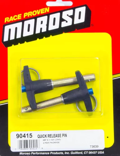 Quick Release Pins (2) 3/8 x 1-1/2