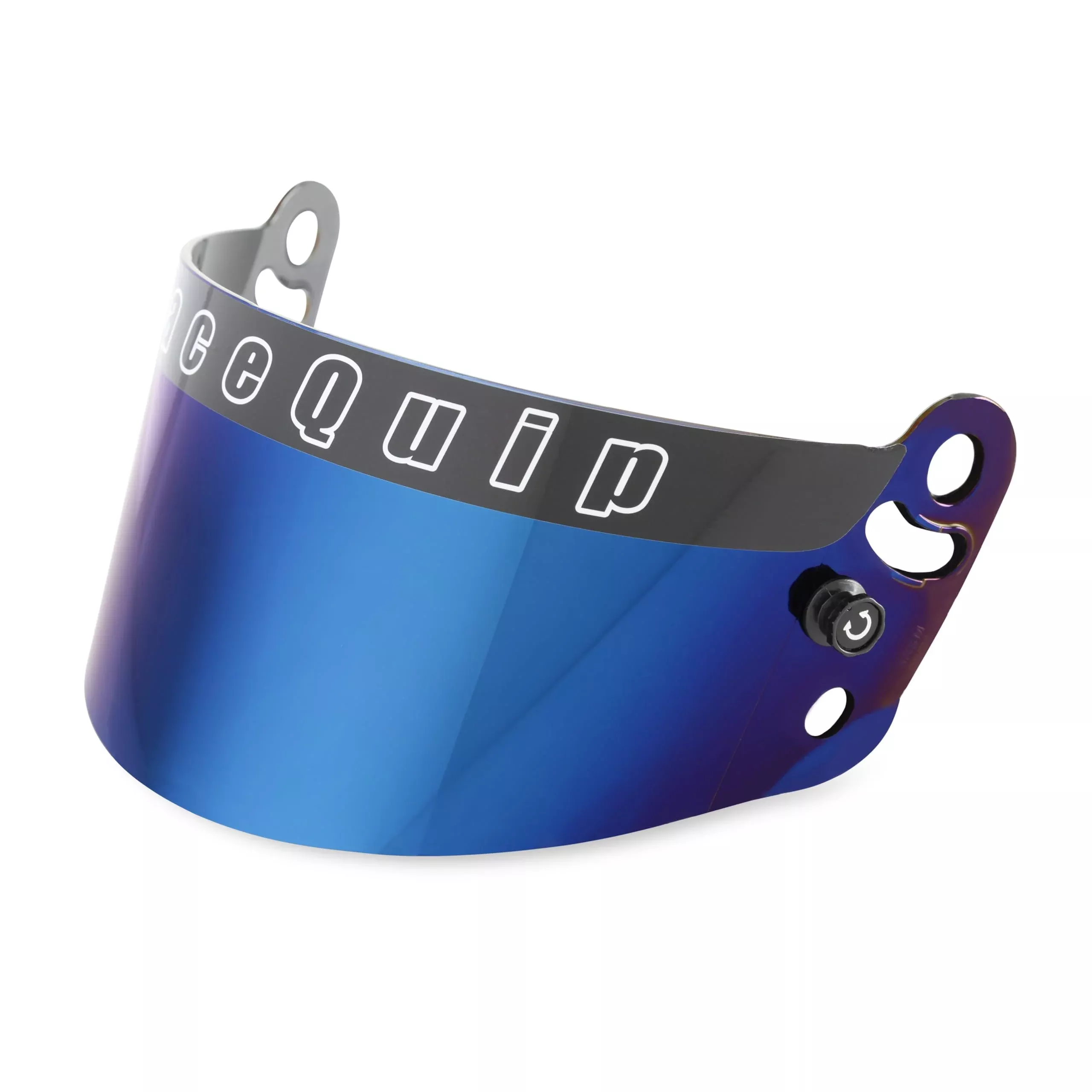Racequip Helmet Shield For Pro Model Helmets Blue Irridium 204007