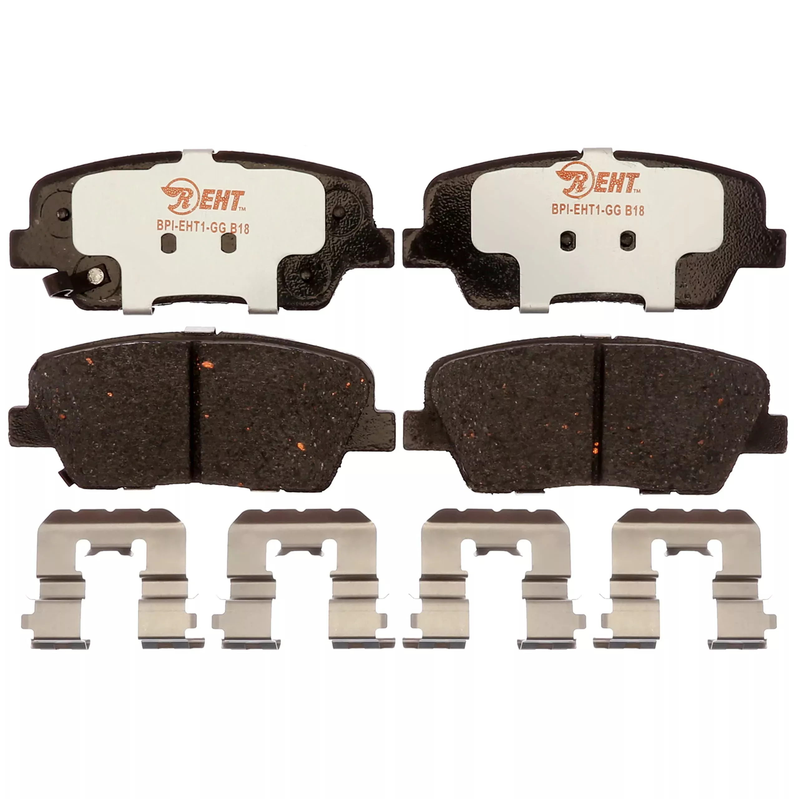 Raybestos Premium Raybestos Element3 Eht Replacement Rear Brake Pad Set For 2010-2016 Hyundai Santa Fe & 2011-2015 Kia Sorento M