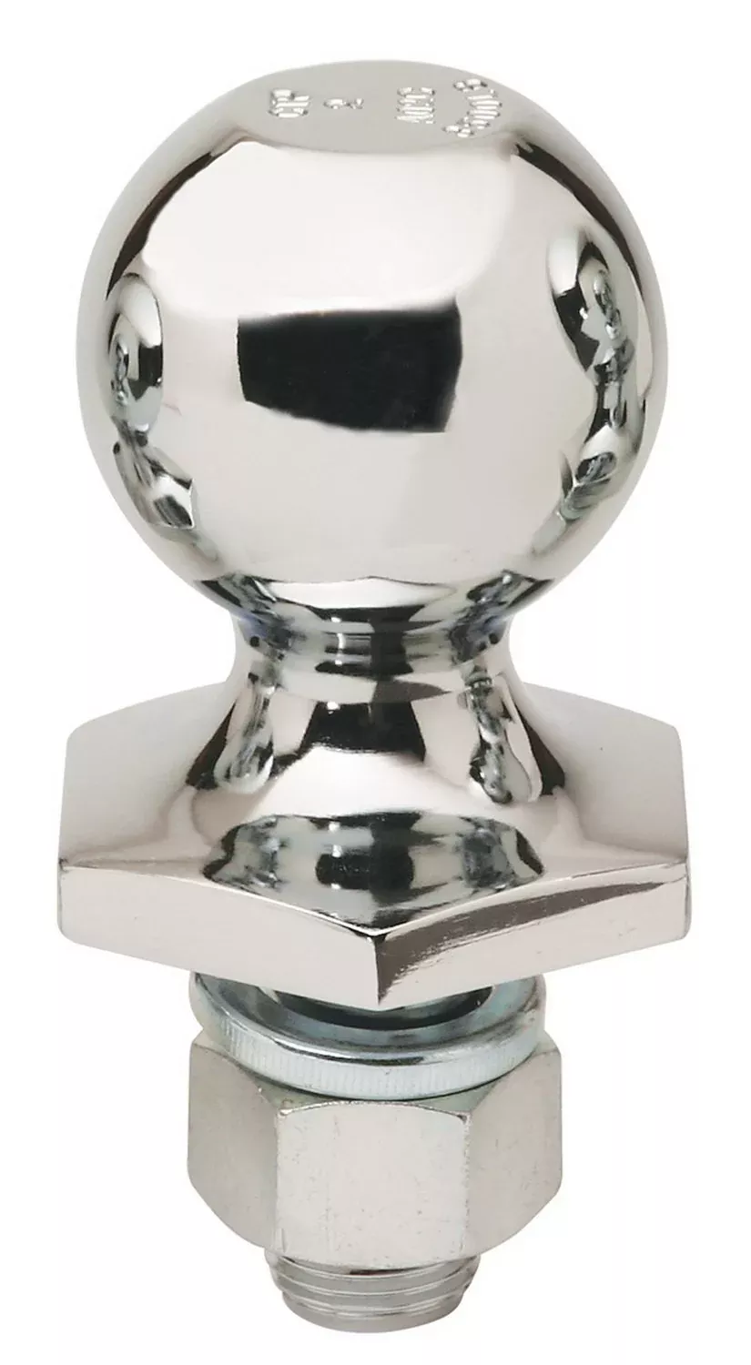 Reese Towpower 7008400 1-7/8” Chrome Steel Interlock Hitch Ball