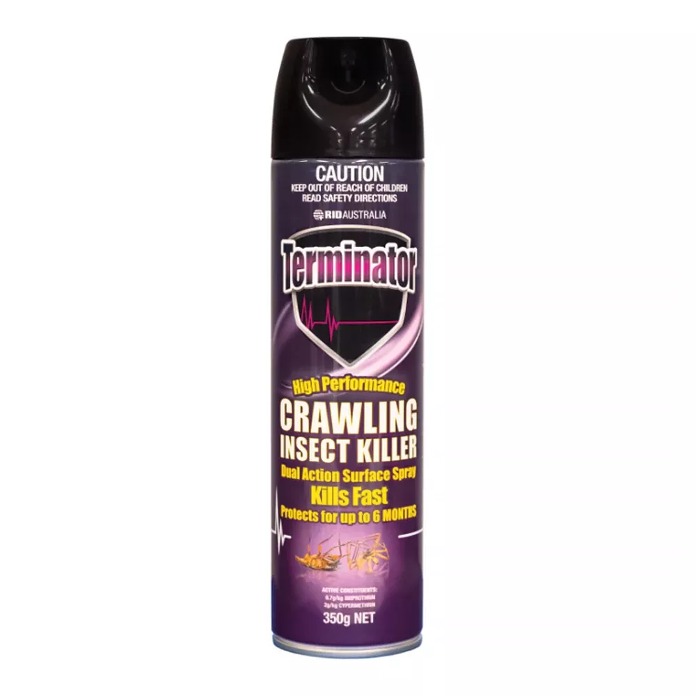 RID Terminator Crawling Insect Killer 350g High Performance Bug Insect Spray