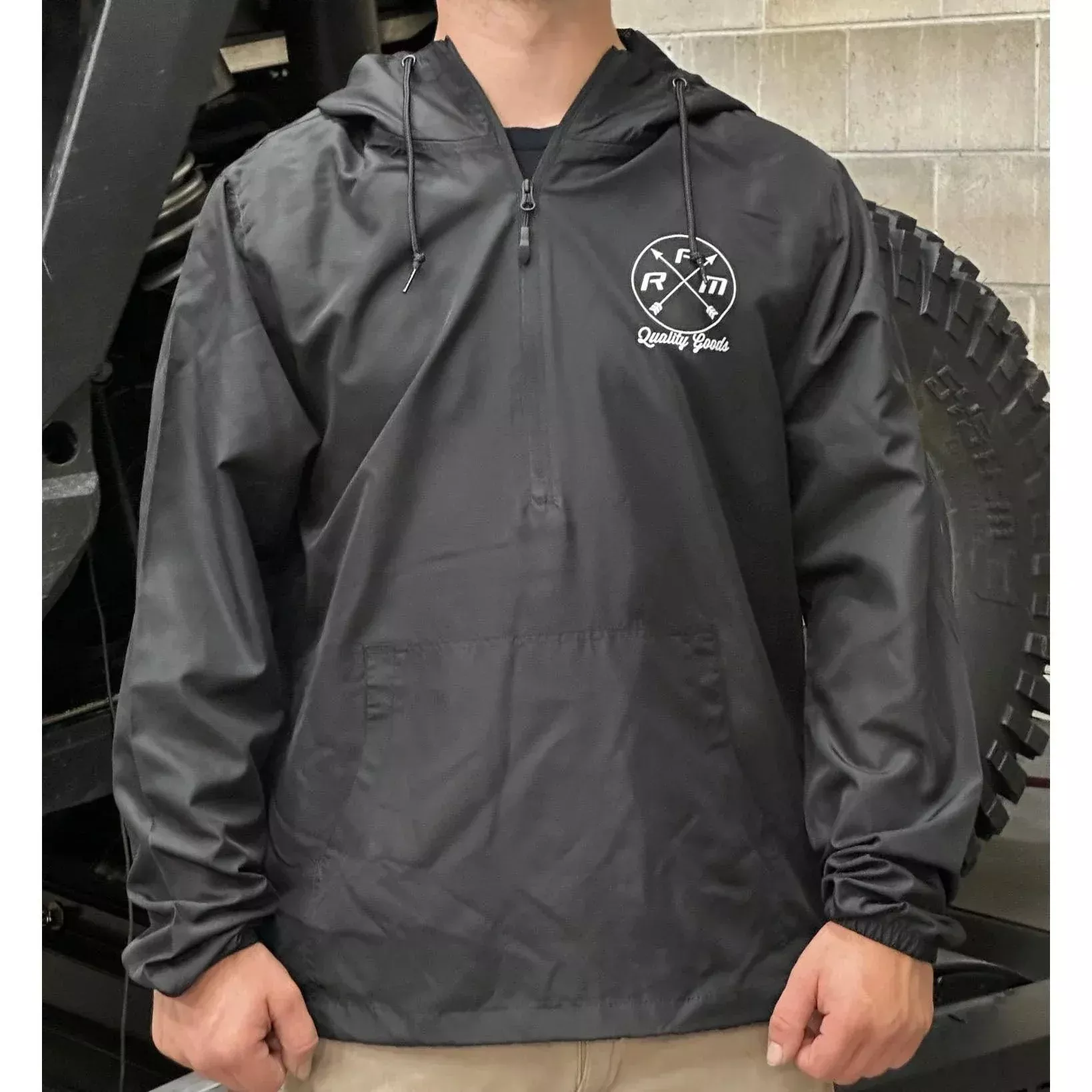RPM Quality Goods Pull Over Windbreaker