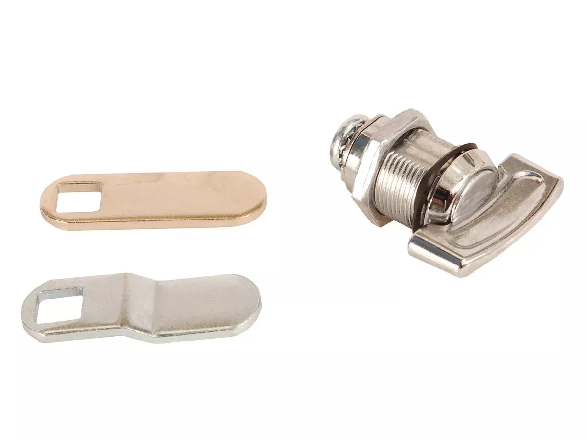 Rv Designer L527, Non-Locking Compartment Lock, Thumb Turn, Weather Resistant, 7/8 Inch, Outdoor Hardware