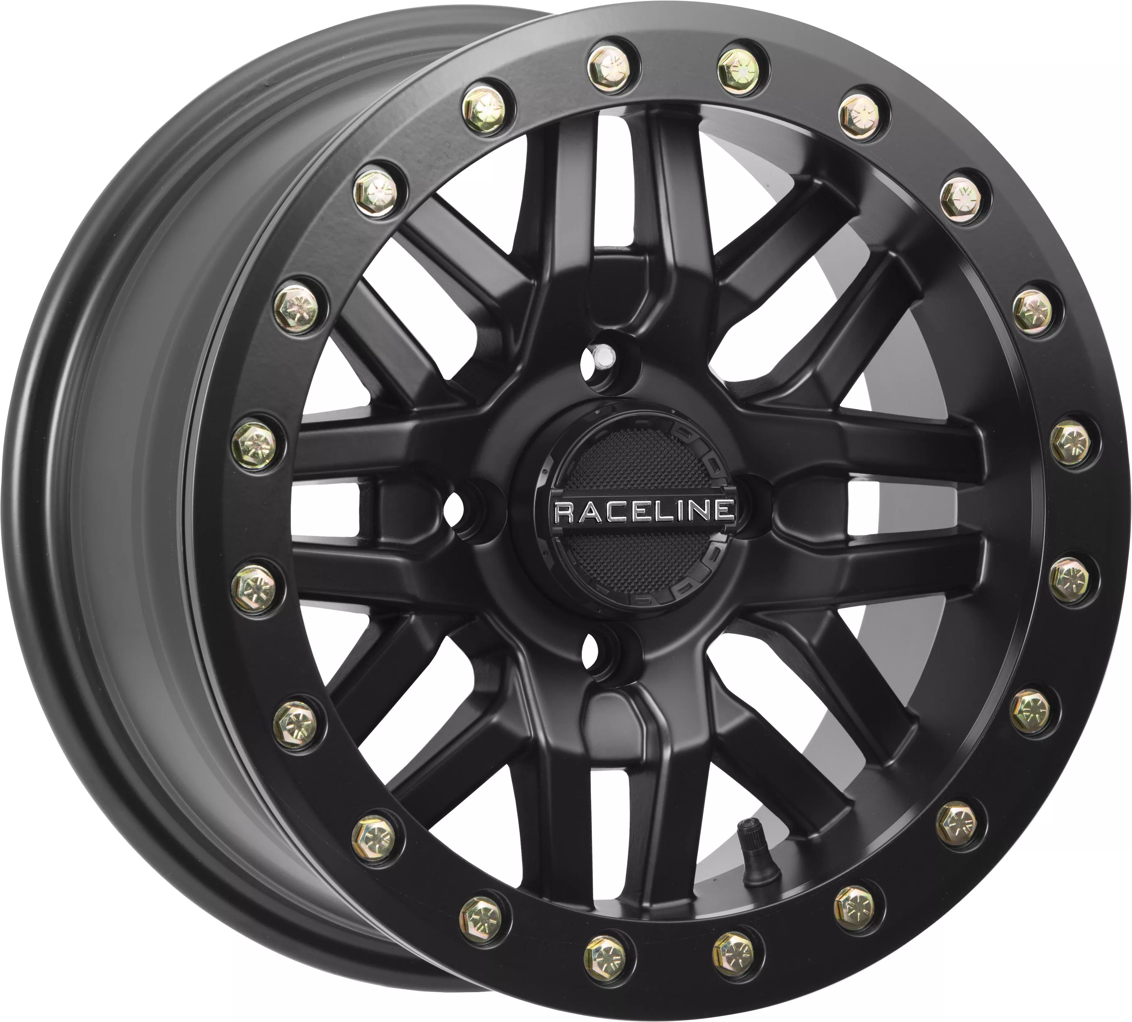 RYNO BDLK WHEEL 15X7 4/137 5+2 (+10MM) BLACK
