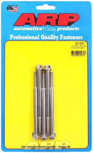 S/S Bolt Kit - 6pt. (5) 1/4-20 x 4.000