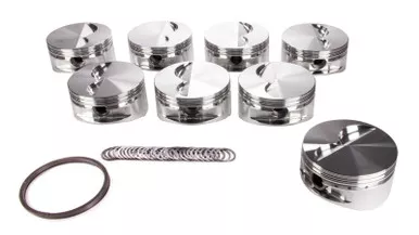 SBC F/T piston Set 4.125 Bore -5.0cc