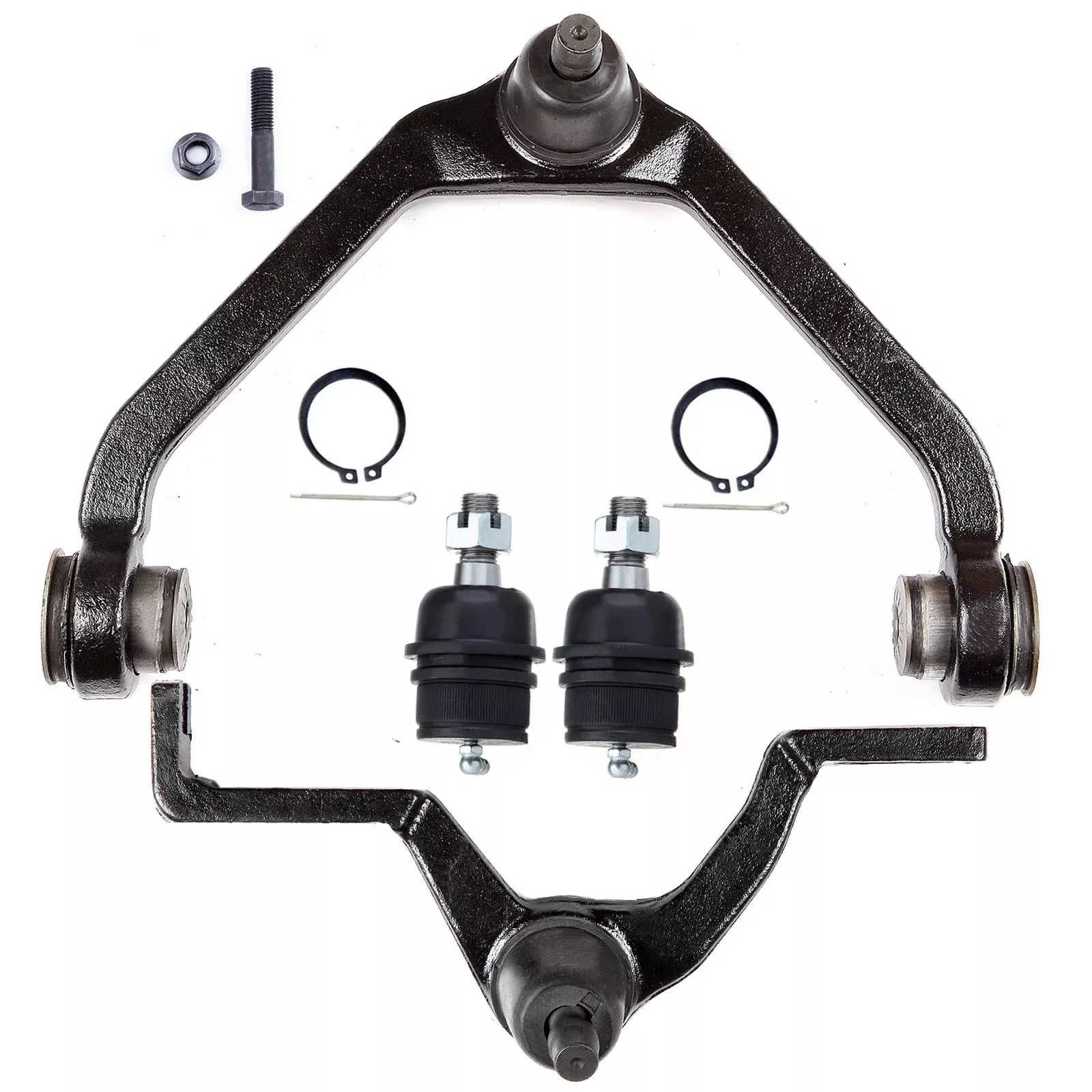 SCITOO Front Suspension Kit – 4pcs Upper Control Arm & Lower Ball Joint for Ford Explorer, Ranger, Mercury Mountaineer (1995-2011)