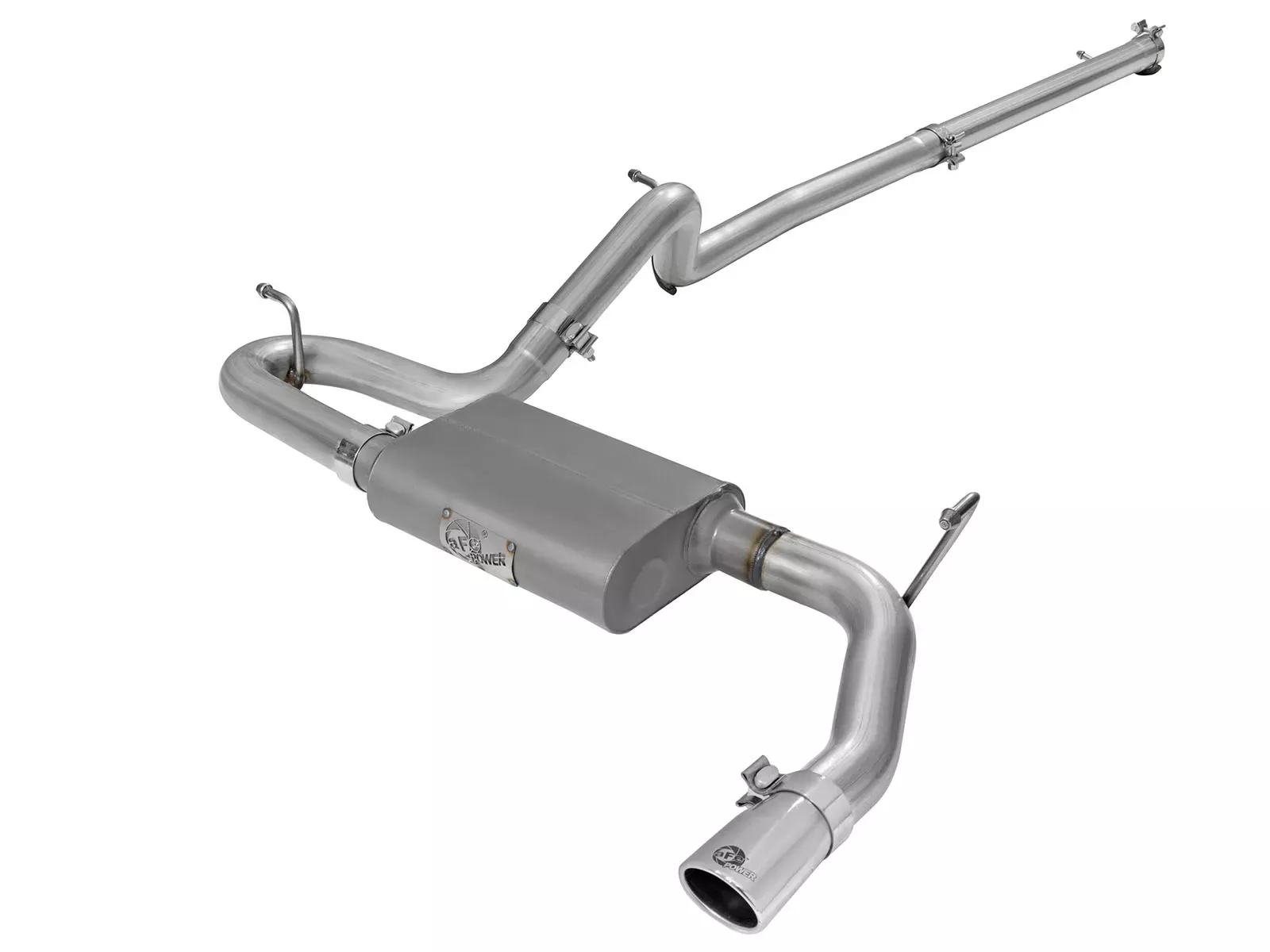 Scorpion 2-1/2 IN Aluminized Steel Cat-Back Exhaust System