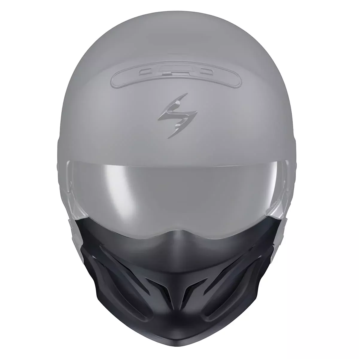 Scorpionexo Covert Optional Replacement Chin Cover For Covert Helmets (Matte Black)