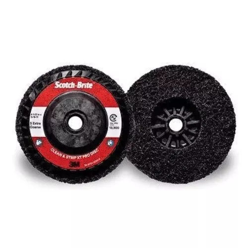 Scotch-Brite 05574 XT Pro 4.5 in Clean and Strip Disc, Extra Coarse