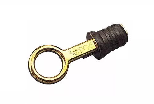 Sea Dog Brass Snap Handle Drain Plug - 520070-1