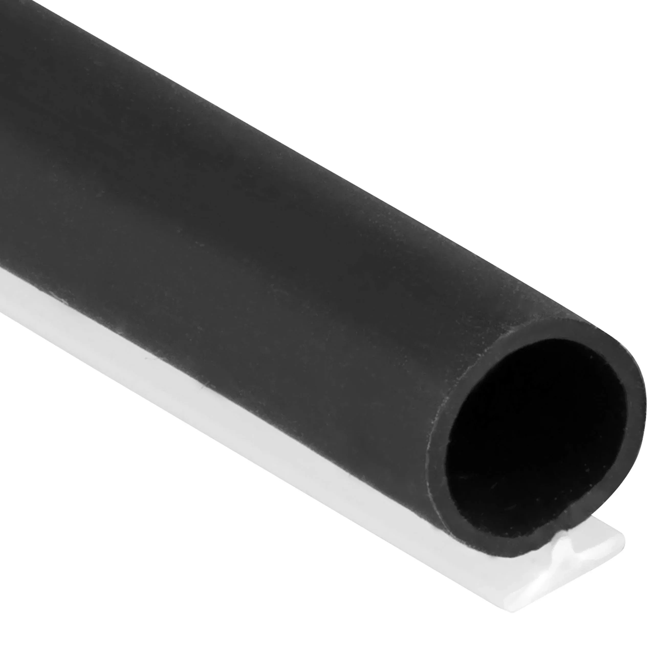 Seal Supply T-Slot Mount Weatherstrip Seal, 50ft Black, Thermoplastic Elastomer, Model TB5/16, for 3/16″ Slot Receptacle