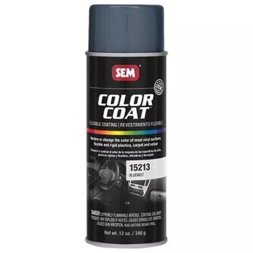 SEM 15213 Color Coat Bluemist, 16 oz | Aerosol | Auto Interior Paint