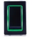 Sierramarine Rocker SwitchHalo DpstGreen Hal RK40660G