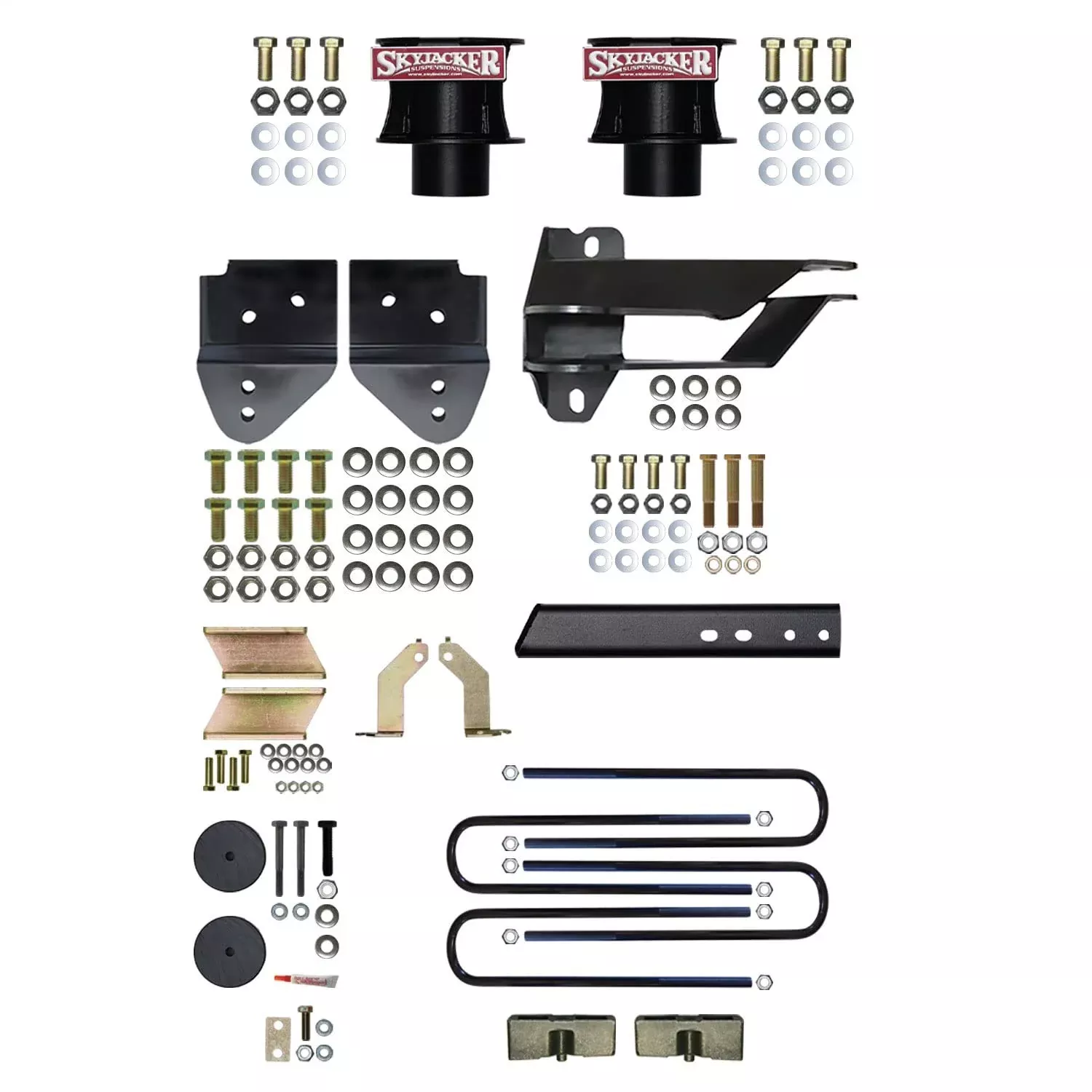 Skyjacker F1740S 4 In. Component Box With Front Coil Spring Spacers.