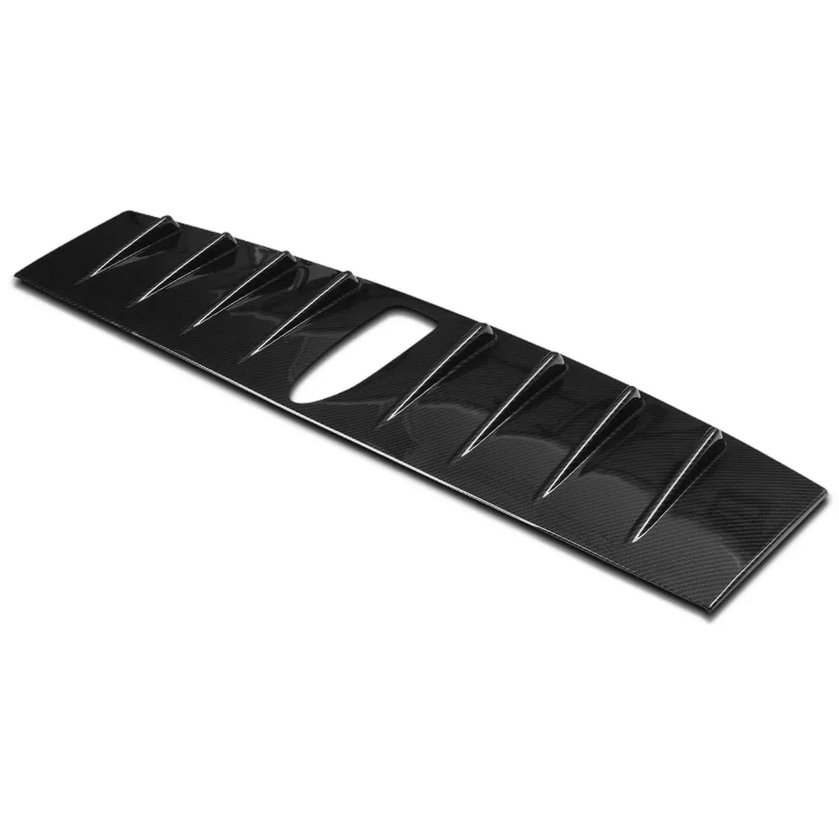 SPEC-D TUNING Shark Fin Vortex Generator for 2015-2021 Subaru WRX STI, Carbon Fiber, Model SPL-WRX15CL-ABS